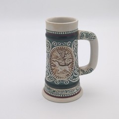 Vintage Avon Stein Mug 1983 Rainbow Trout English Setter Hunting Collectible Cup