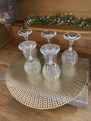 Set of 5 Schott-Zwiesel Crystal WESTMINSTER – Wine Glasses Goblets 6 3/8″ ~ MINT