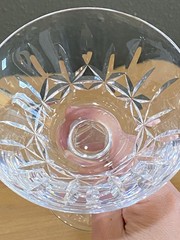 Waterford Crystal Rosslare 4.75″ Champagne Martini Glass Old Script Mark CLEAN