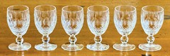 Waterford Crystal Colleen Sherry Glasses Set of 6 Vintage 4 1/2″H 2 oz Mint