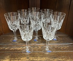 VTG Gorham Crystal Germany «King Edward» Goblets, Glasses, 6″ and 7-1/8″