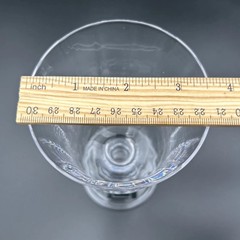 4 NWT Mikasa French Countryside 7-1/2” Crystal Water Goblet Glasses Optic Bowl