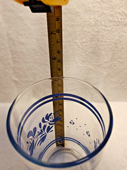 FARMHOUSE CHARM!!! – Vintage – Pfaltzgraff Yorktowne Glass Tumbler – 5″