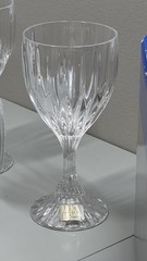 Mikasa Park Lane SN101 Full Lead Crystal Goblets Set of 4 Germany Boxed Elegant