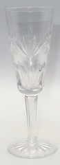 Waterford Crystal, ASHLING, Cut Fans & Panels Fluted Champagne Glass, 7 1/4″