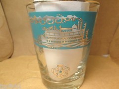 Steamboat/Riverboat/Paddleboat Hi/Lo ‘Low’ Ball Glass, 2 Count(Used/EUC/Vintage)