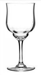 One Baccarat Capri (Optic) Crystal 6″ Claret Wine Glass