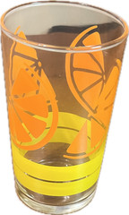 Libbey 5 pcs Orange Juice Set 4 glasses and decanter