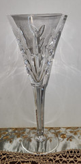 Waterford Crystal Heritage Collection Fluted Champagne Glass Lincoln Flute