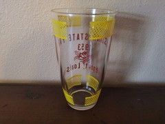 Vintage 1953 Louisiana State Fair Shreveport 5 1/2″ Drinking Glass