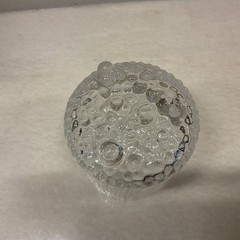 Littala Ultima Thule Tapio Wirkkala Glass 5 Oz 3 1/2” Finland