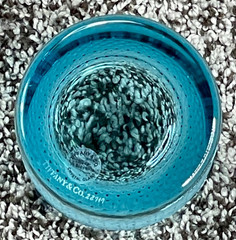 TIFFANY & CO BLUE DIAMOND POINT OLD FASHIONED GLASS 6pcs Plus 4 Shot Glasses NEW