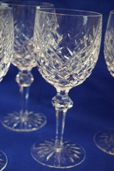 Waterford Powerscourt Set of 6 Water Goblets, 7 5/8″ (S12)