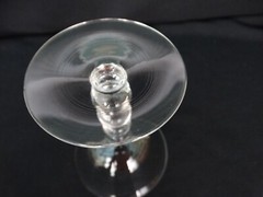 Imperial Clear Glass Candlewick Tall Sherbet 5.4 Ounce Very Good Used Condition