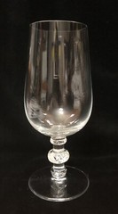 Lalique France Saint-Hubert Water Goblet Glasses – Set Of 12 – NEW