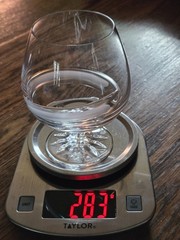 Pair Vtg HEAVY Galway Crystal Cognac Brandy Snifter Etched Swirl Glass 5” OLD