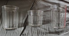 Set of 3 ~ Luminarc Working Glasses (2) 21 oz. and (1) 14 oz. France