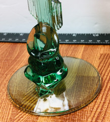 Margarita Glasses Cristal D’Arques Set of 2 Vtg Cactus Man Sombrero Stem Siesta