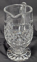 Waterford Crystal Castletown 24 oz Footed Pitcher Plain Handle 7-3/4″