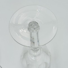 Waterford SHEILA 7 3/8” Crystal Wine Hock Glasses Set Of 4 VINTAGE