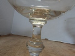 Vintage MCM Hand-Blown Coupe Champagne Glass – 1950s to 1970s