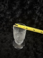 Iittala SENATOR CORDIAL GLASS, Cast Glass, 3 OZ, VINTAGE, Made in Finland
