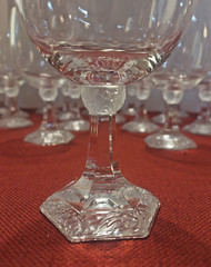 NEW MINT Rosenthal Crystal MARIA Classic Rose 6″ Wine Goblet(s) 18 Available