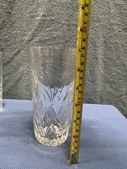 Set Of 3 Glasses CRISTAL AU PLOMB Pinch La Pianci FRANCE