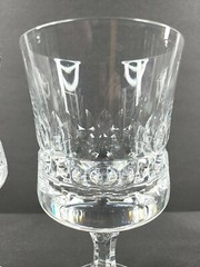 11 Kosta Boda Prince Water Goblet Set Vintage 6 3/4″ Clear Crystal Glass Sweden