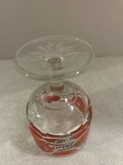 Vintage Bloody Mary Glass Tomato Heavy Goblet Barware Entertaining 6″