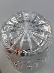 Clare clear Crystal by Waterford individual Single Old Fashioned Glass 3.5″