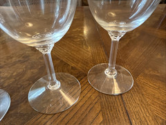 LENOX McKINLEY ICED TEA GLASSES , 7 5/8” 7.5 oz, Cut Lead Crystal, 22K Trim, 4