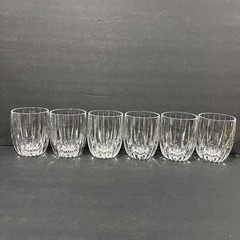 Mikasa Park Lane Crystal Executive Double Old Fashion Tumblers 4”