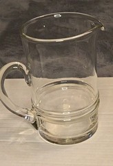 Vintage Iittala Finland Pisaranrengas Ripple Pitcher by Timo Sarpaneva