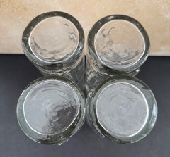 VINTAGE LIBBEY «LA FEMME DANCING NUDES» TALL ART DECO ICE TEA GLASSES FOUR (4)