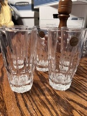 Cristal D’Arques-Durand Classic Highball 5 3/4″ Glasses Lot Of 5
