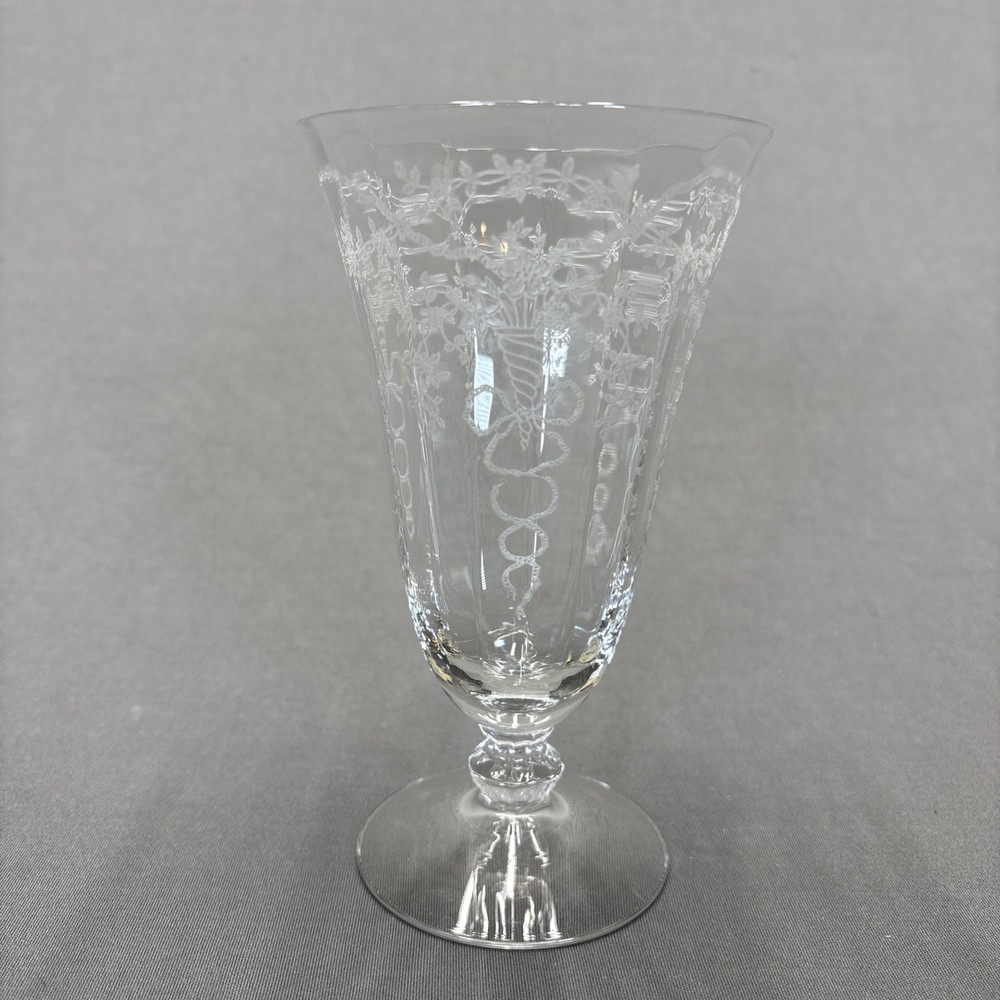 Fostoria Arcady Iced Tea 6 1/8″ Replacements Etched Stem 6014 Elegant Glass