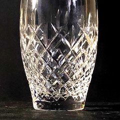 ASTRAL CELESTE FLAT TUMBLERS, Cut Lead Crystal, 5″, 12 Oz, Made in Korea, 4PCS