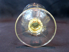 4 NORITAKE Provincial HONEY YELLOW BEVERAGE Water 4 5/8″