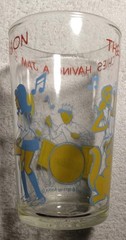 Vintage 1971 Welch’s Archie Comic Reggie Bottom 4 1/4″ Juice Glasses