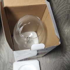 Giant Wine Glass Holds Whole Bottle 750ml Novelty Gag Gift Party Decoration 10″