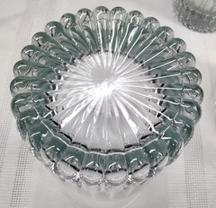 Vintage Anchor Hocking Stanford Tumblers Glasses Lot of 4 Clear Glass Weighted