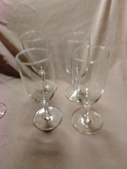 4 Liqueur Glasses 4 Wine Stemmed Glasses Glassware