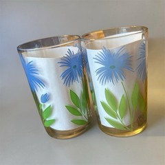 Vintage Swanky Swig juice Glasses