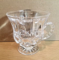 Gorham Lead Crystal «King Edward» Punch Cup / 3 1/4 x 3 1/4 / Germany