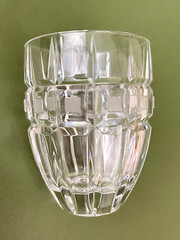 Marquis Waterford Quadrata Cut Crystal Double Old Fashioned Tumbler Glass 4 1/4