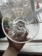 EAPG Doyle & Co. Flint Glass Goblet Pattern No. 33 Thumbprint And Diamond