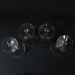 Set of 4 MCM Gorham Adriana Gold Water Goblets 6.5″