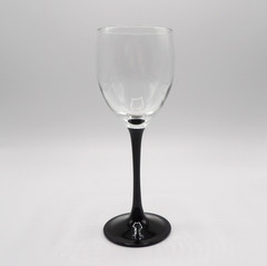 Domino Signature Black by Cristal D’Arques-Durand Claret Wine Glasses Set of 2