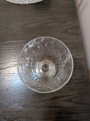 Iridescent Glass Goblet
